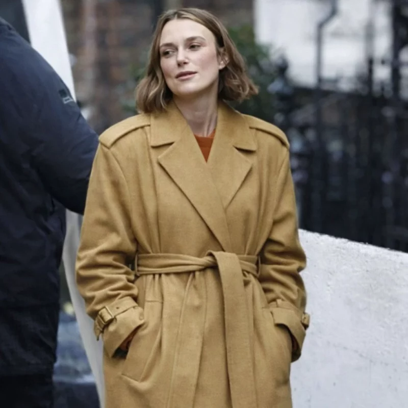 Black Doves S02 Keira Knightley Webb Beige Coat