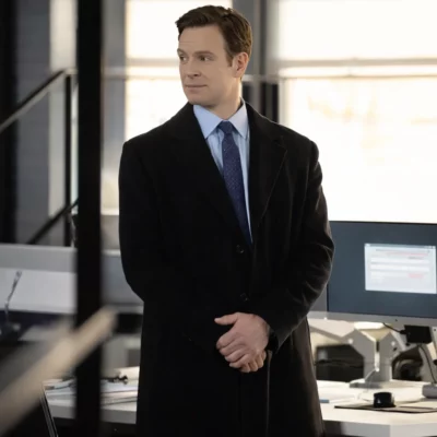 CIA S01 Bill Goodman Black Coat