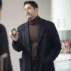 CIA S01 Tom Ellis Black Coat