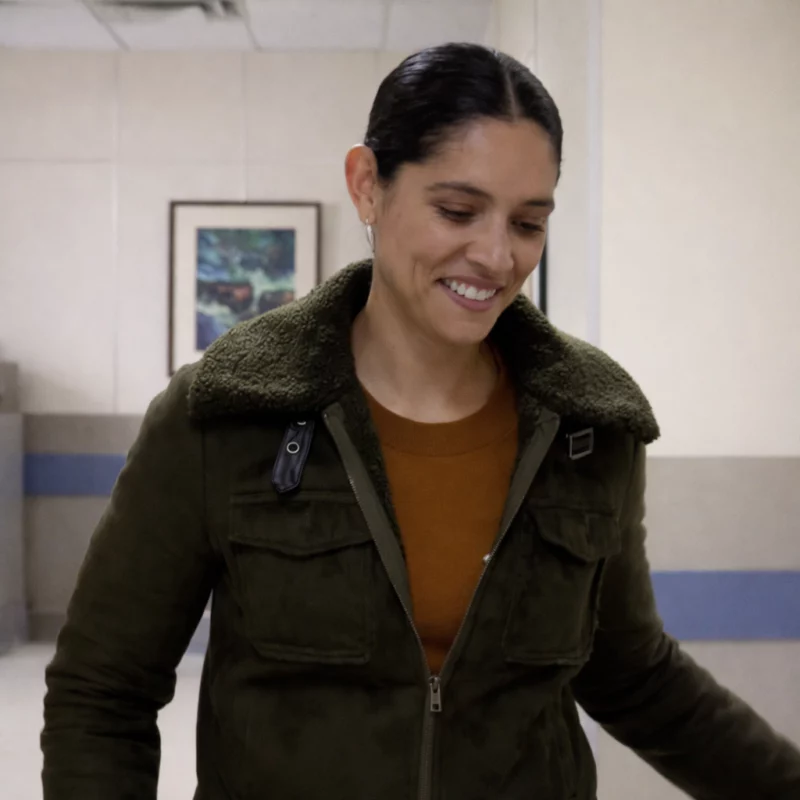 Chicago Fire Mayo Stella Kidd Green Jacket
