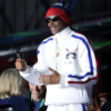 Coach Snoop Dogg Milano Cortina Winter Olympics 2026 White Jacket