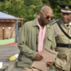 Death in Paradise S15 Gilet DI Mervin Wilson Green Jacket