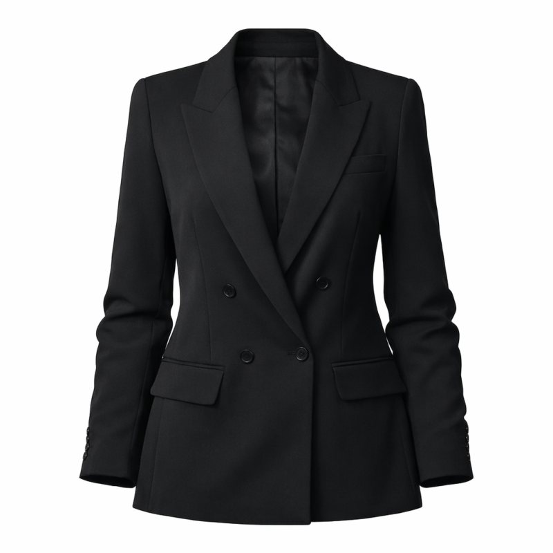 Dragons' Den S23 TV Show Jenna Meek Black Blazer
