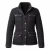 Drops of God S02 Fleur Geffrier Quilted Camille LÃ©ger Black Jacket