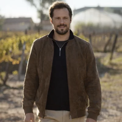 Drops of God S02 Tom Wozniczka Brown Jacket