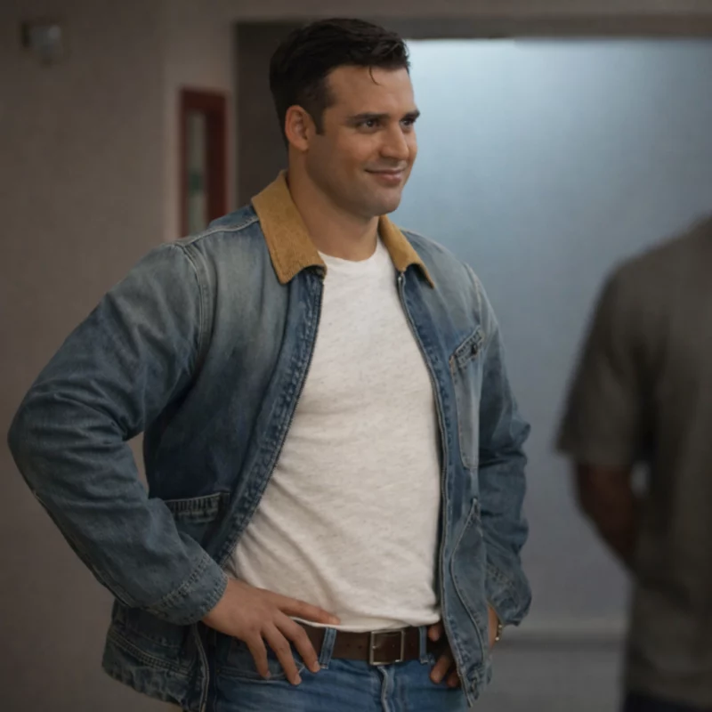 Eddie 9-1-1 S09 Ryan Guzman Denim Jacket