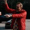 Edward Bolian Speed Faster Red Jacket