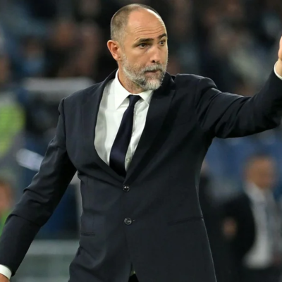 Former Player Igor Tudor Black Blazer