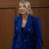 General Hospital S63 Nina Reeves Blue Blazer