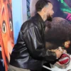 Goat Movie Premiere Stephen Lenny Williamson Black Jacket