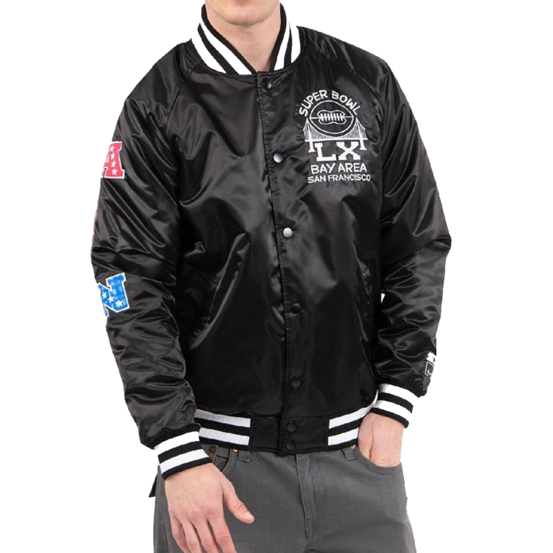 Good Morning America lack Varsity Jacket