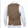 Half Man Jamie Bell Brown Vest
