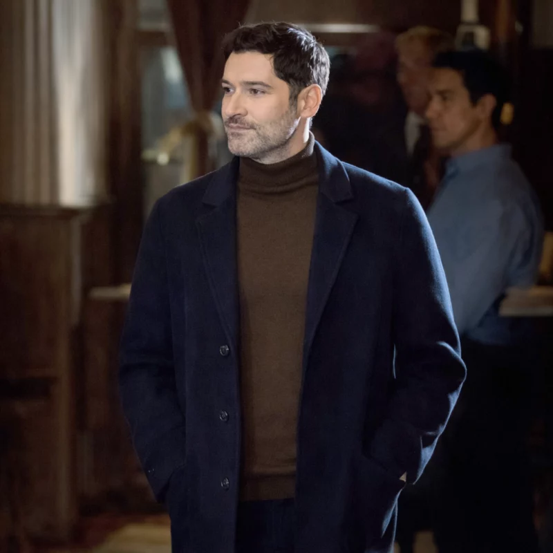 Hart Hoxton CIA S01 Tom Ellis Black Coat