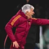 Head Coach Gian Piero Red Hooded Coat