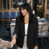 High Potential S02 Kelechi Watson Black Blazer
