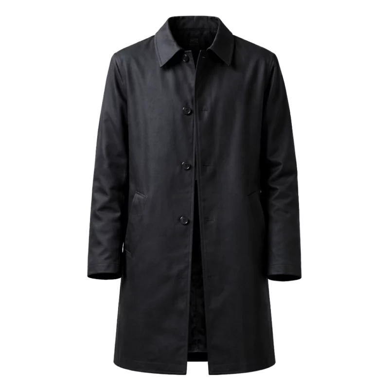 Hijack S02 Dejan Bucin Zoran Beck Black Leather Coat
