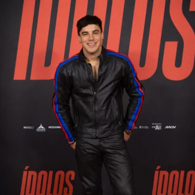 Idolos Oscar Casas Edu Black Jacket