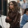 May Grant 9-1-1 S09 Corinne Massiah Brown Jacket