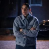 Miranda Rae Mayo Chicago Fire S14 Stella Kidd Blue Denim Jacket