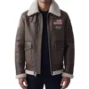 Olympics 2026 Team USA Brown Jacket