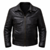 Pinocchio Aleksey Rybnikov Black Leather Jacket