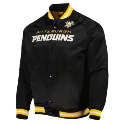 Pittsburgh Penguins 2026 Black Satin Jacket