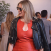 RHOBH S15 Amanda Frances Black Jacket
