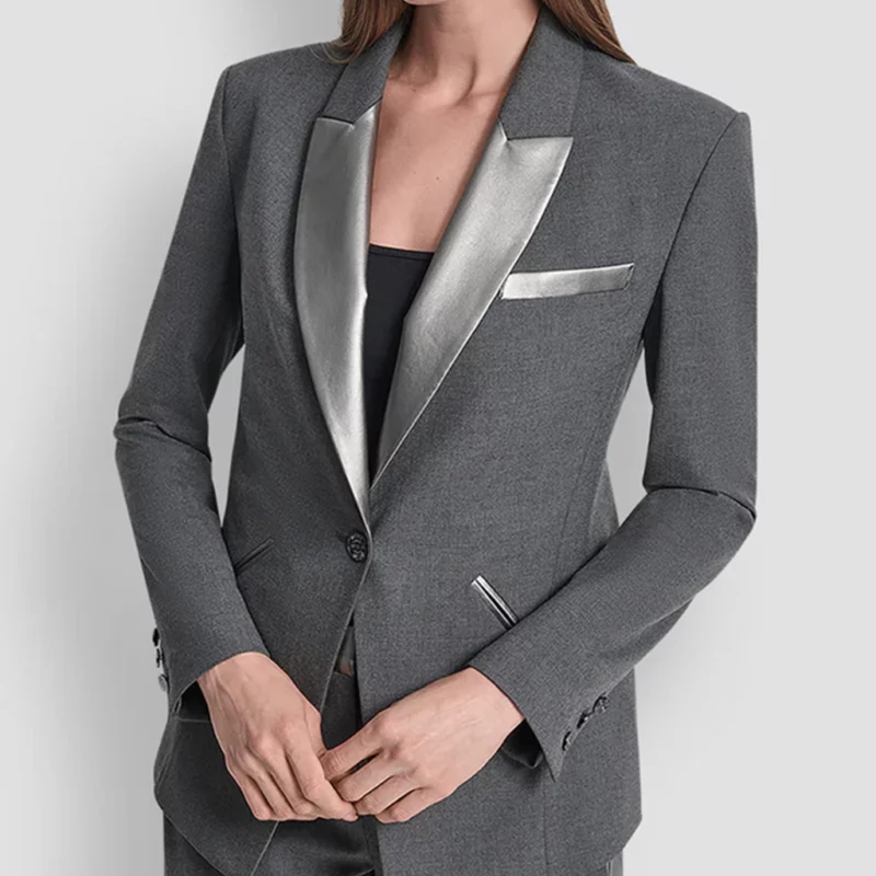 RHOBH S15 TV Show Kyle Richard Grey Blazer