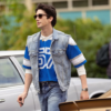School Spirits S03 Milo Manheim Blue Vest