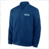 Seahawks Super Bowl LX Mike Macdonald Blue Bomber Jacket