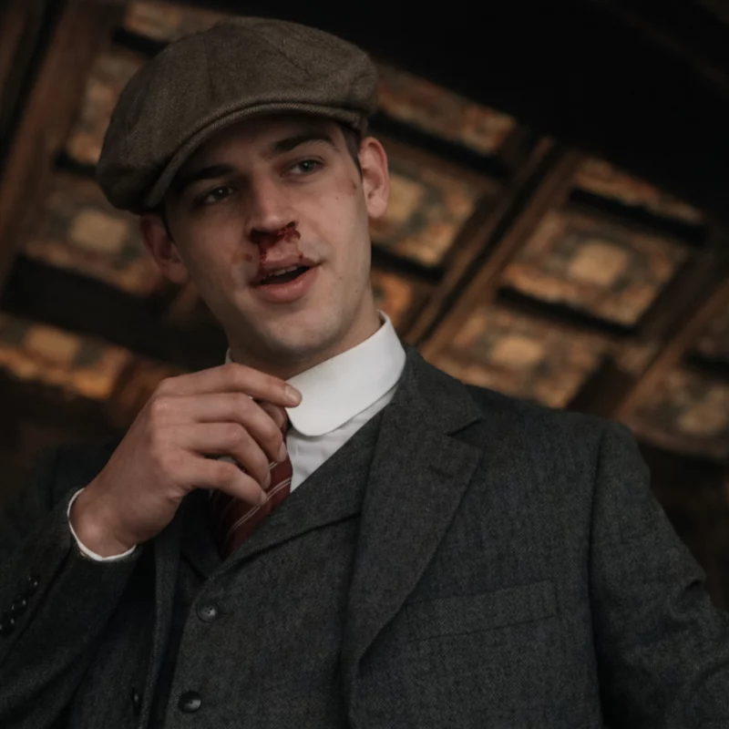 Sherlock Holmes Young Sherlock Fiennes Tiffin Grey Blazer