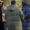 Signing Tony Raymond Walt McFadden Green Coat