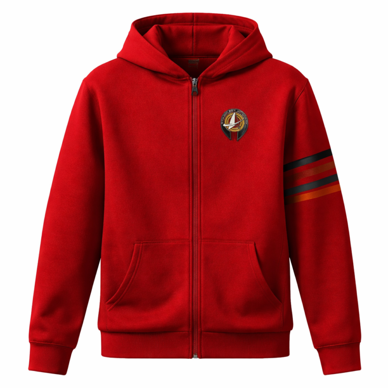 Star Trek Starfleet Academy Romeo Carere Ocam Sadal Red Hoodie