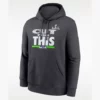 Super Bowl LX Champions Parade Seattle Seahawks Grey Hoodie