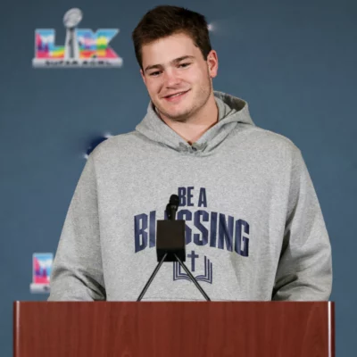 Super Bowl LX Drake Maye Hoodie