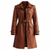 The Big Fake Aurora Giovinazzo Virginia Brown Coat