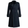 The Big Fake Claudio Santamaria Sarto Black Coat