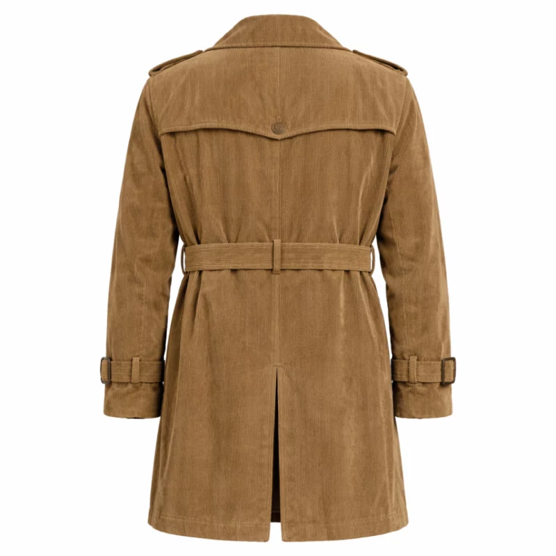 The Big Fake Gigante Fabione Brown Coat