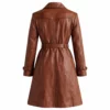 The Big Fake Giovinazzo Virginia Brown Coat