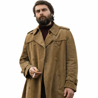 The Big Fake Pierluigi Gigante Brown Coat