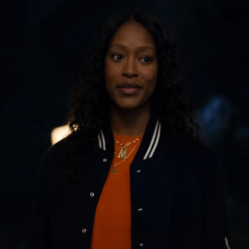 The 'Burbs Keke Palmer Fisher Blue Jacket