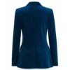 The Lincoln Lawyer S04 Becki Lorna Crane Blue Velvet Blazer