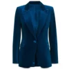 The Lincoln Lawyer S04 Becki Newton Lorna Crane Blue Velvet Blazer