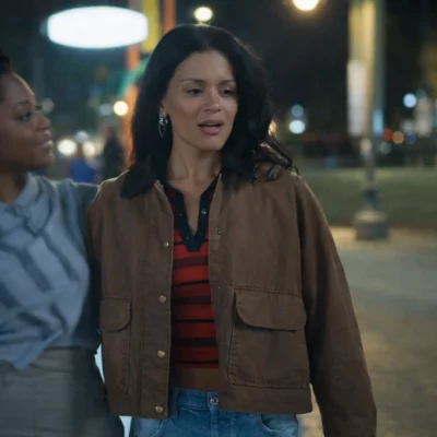 The Lincoln Lawyer S04 Gigi Zumbado Brown Jacket