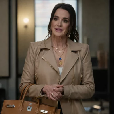 The Lincoln Lawyer S04 Kyle Richards Brown Jacket