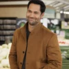 The Lincoln Lawyer S04 Mickey Haller Manuel Garcia-Rulfo Brown Jacket