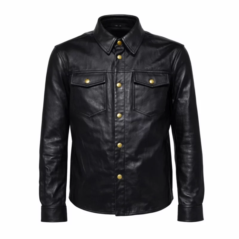 The Masked Singer US S14 Robin Thicke Black Leather Jacket