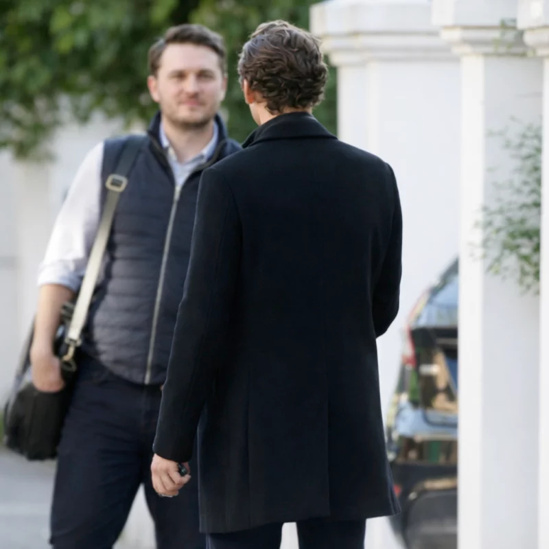 The Night Manager S02 Jonathan Tom Hiddleston Black Coat