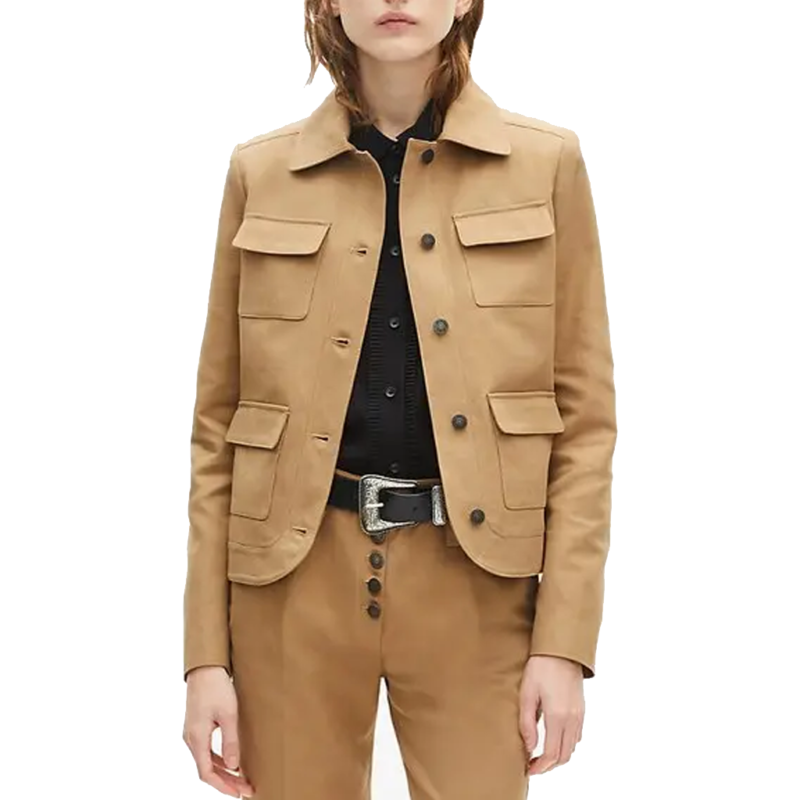 Vanished Alice Kaley Cuoco Beige Jacket
