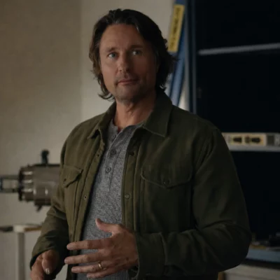 Virgin River S07 TV Series Martin Henderson Green Jacket